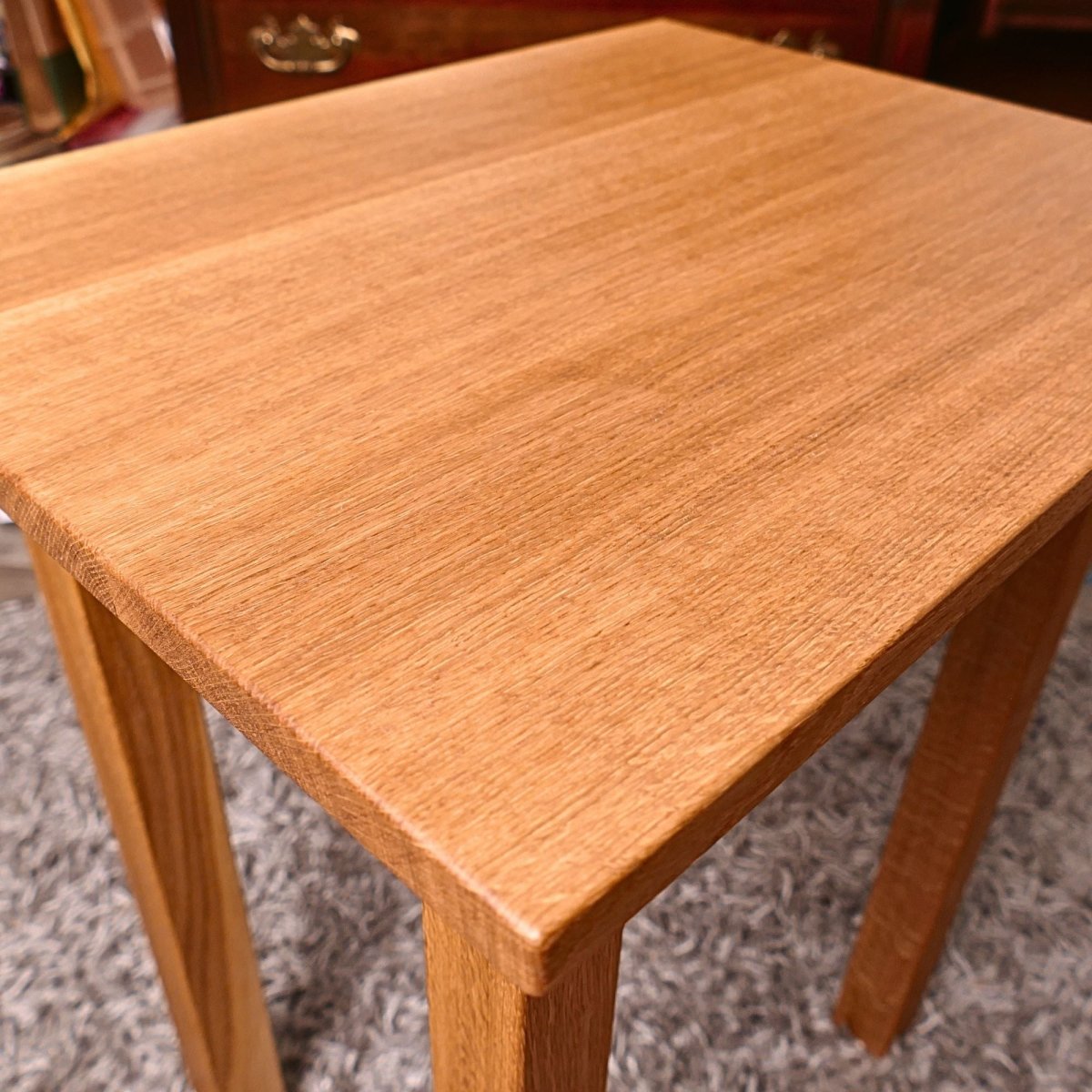 White Oak End Table
