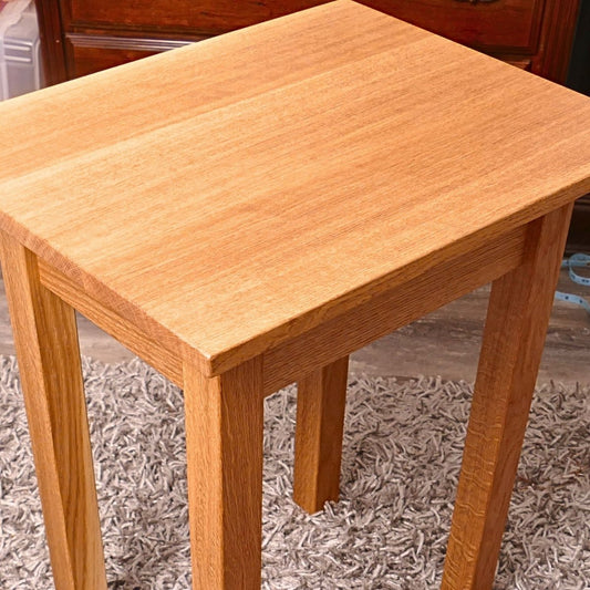 White Oak End Table - Woodwork & Design by AJ