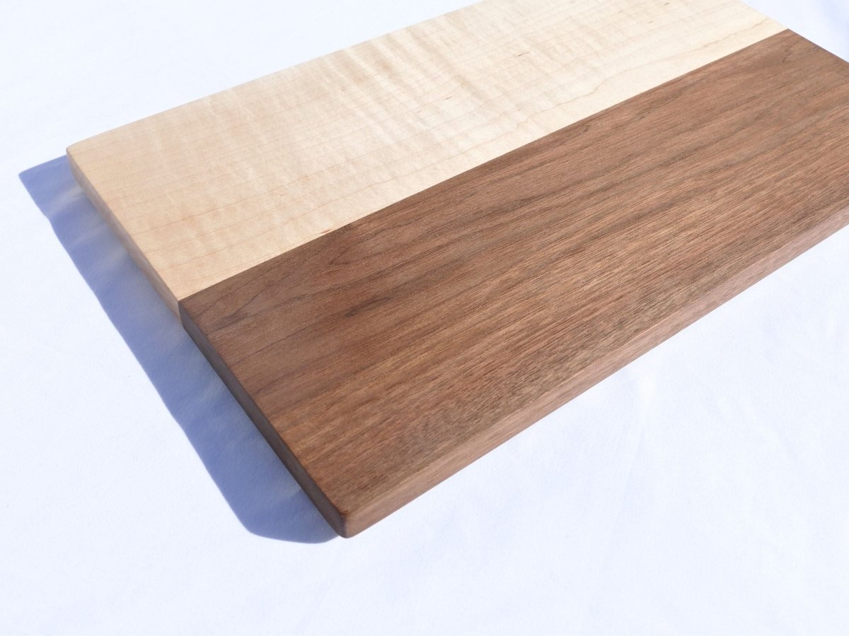 Curly Maple and Walnut cutting board