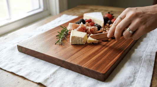 Handmade Walnut Charcuterie Board