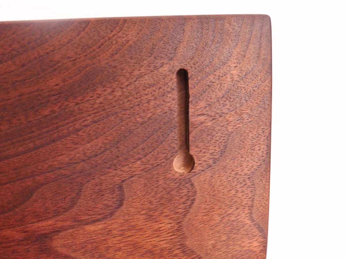 Handmade Premium Walnut Coat Rack with Shelf