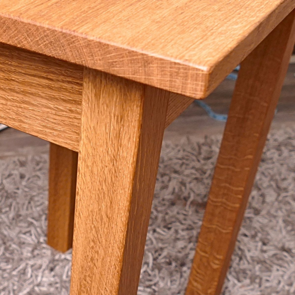 White Oak End Table