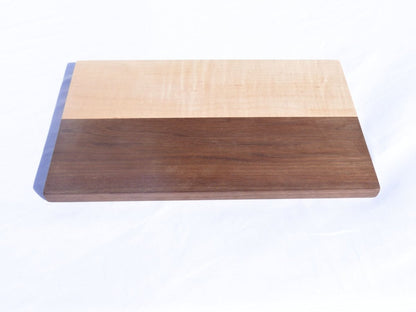 Curly Maple and Walnut cutting board