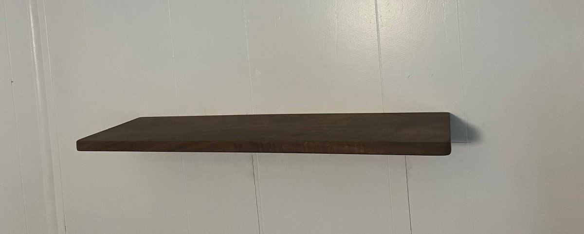 Figured walnut shelf - Woodwork & Design by AJ