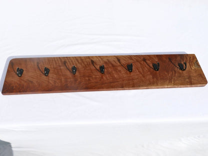 Figured Walnut Coat Rack
