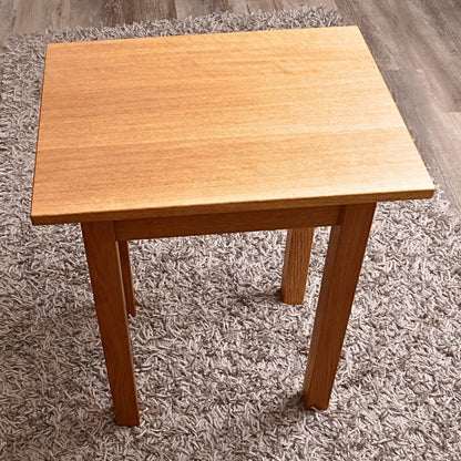 White Oak End Table