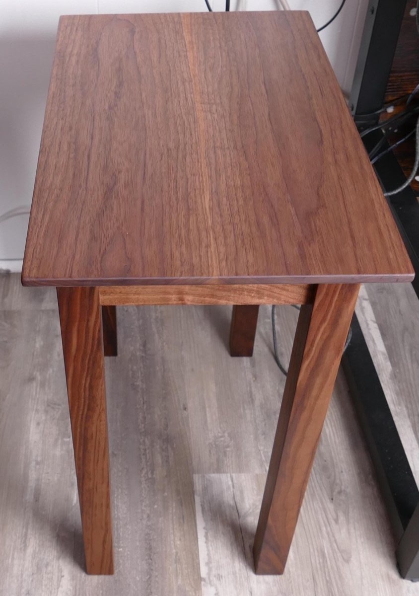 Handmade Premium Walnut End Table - Woodwork & Design by AJ