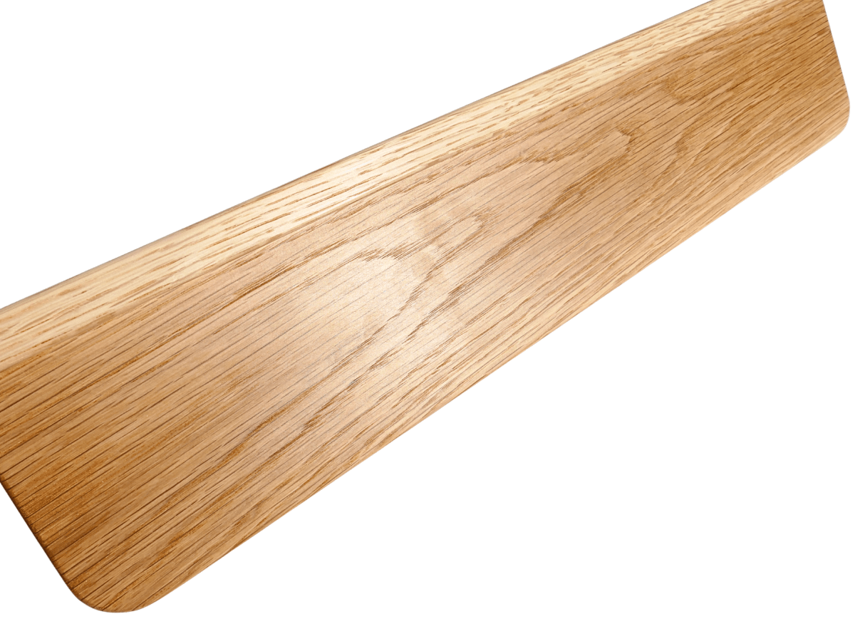 White Oak Coat Rack with Shelf