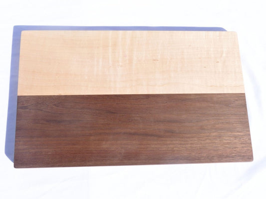 Curly Maple and Walnut cutting board