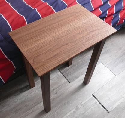 Handmade Premium Walnut End Table - Woodwork & Design by AJ
