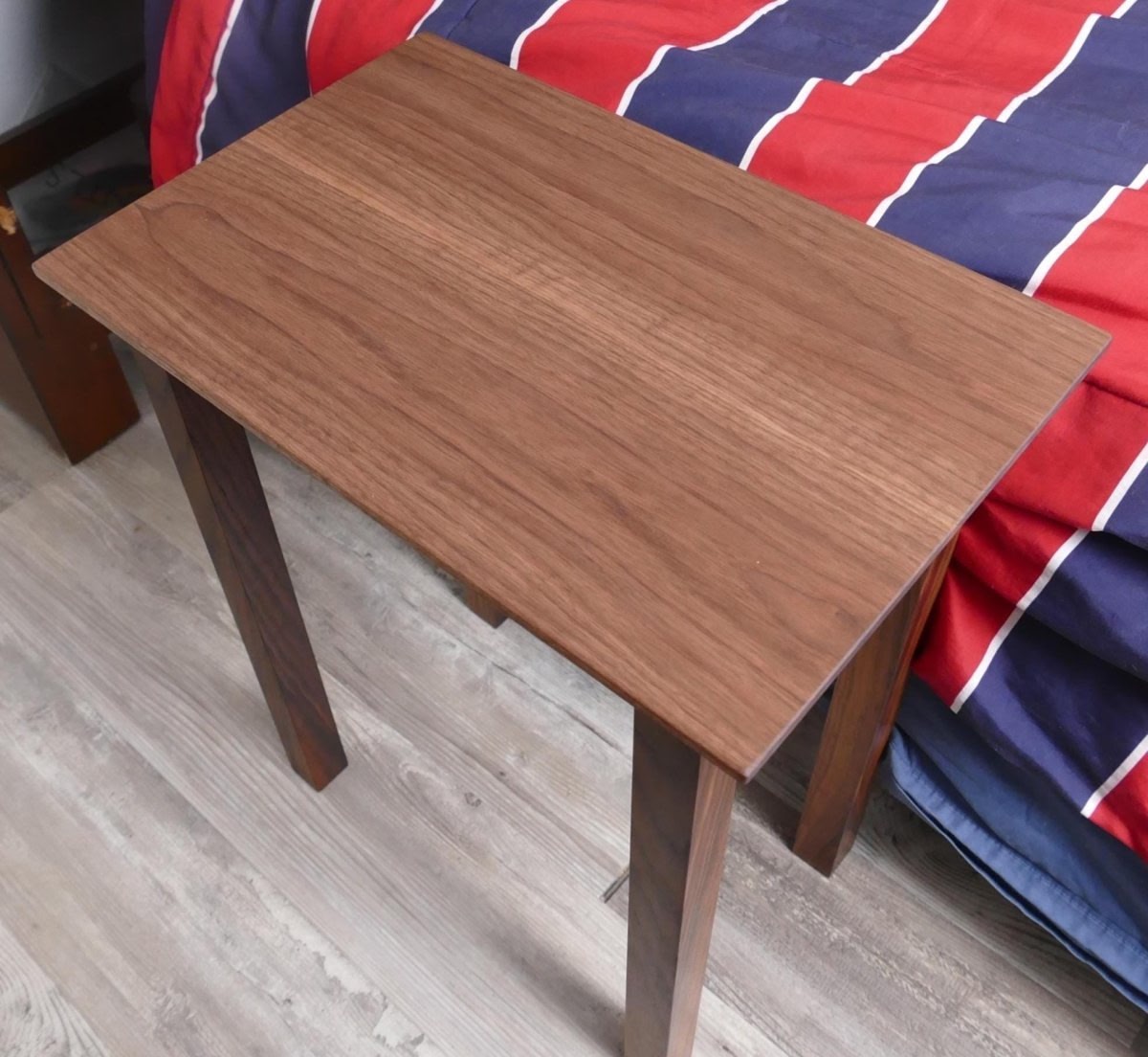 Handmade Premium Walnut End Table - Woodwork & Design by AJ