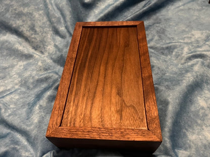 Personalized Figured Walnut Keepsake Box - Woodwork & Design by AJ