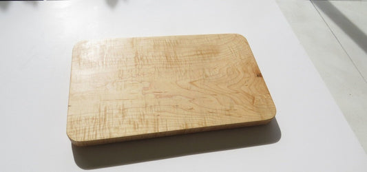 Curly Maple cutting board - Woodwork & Design by AJ