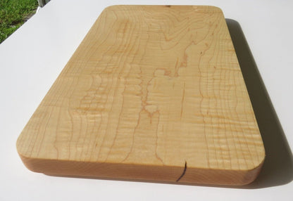 Curly Maple cutting board - Woodwork & Design by AJ