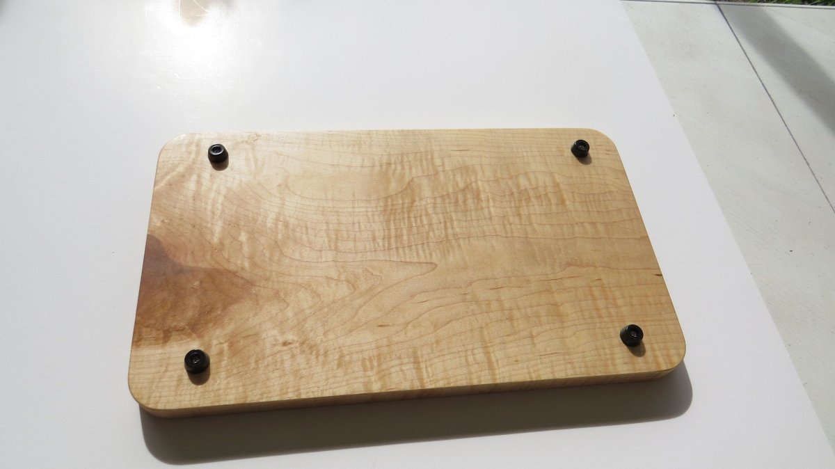 Curly Maple cutting board - Woodwork & Design by AJ