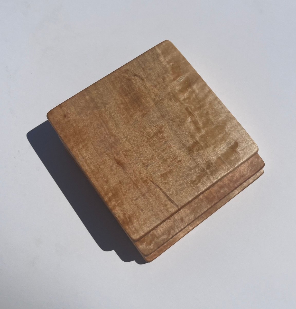 Curly maple coasters - Woodwork & Design by AJ