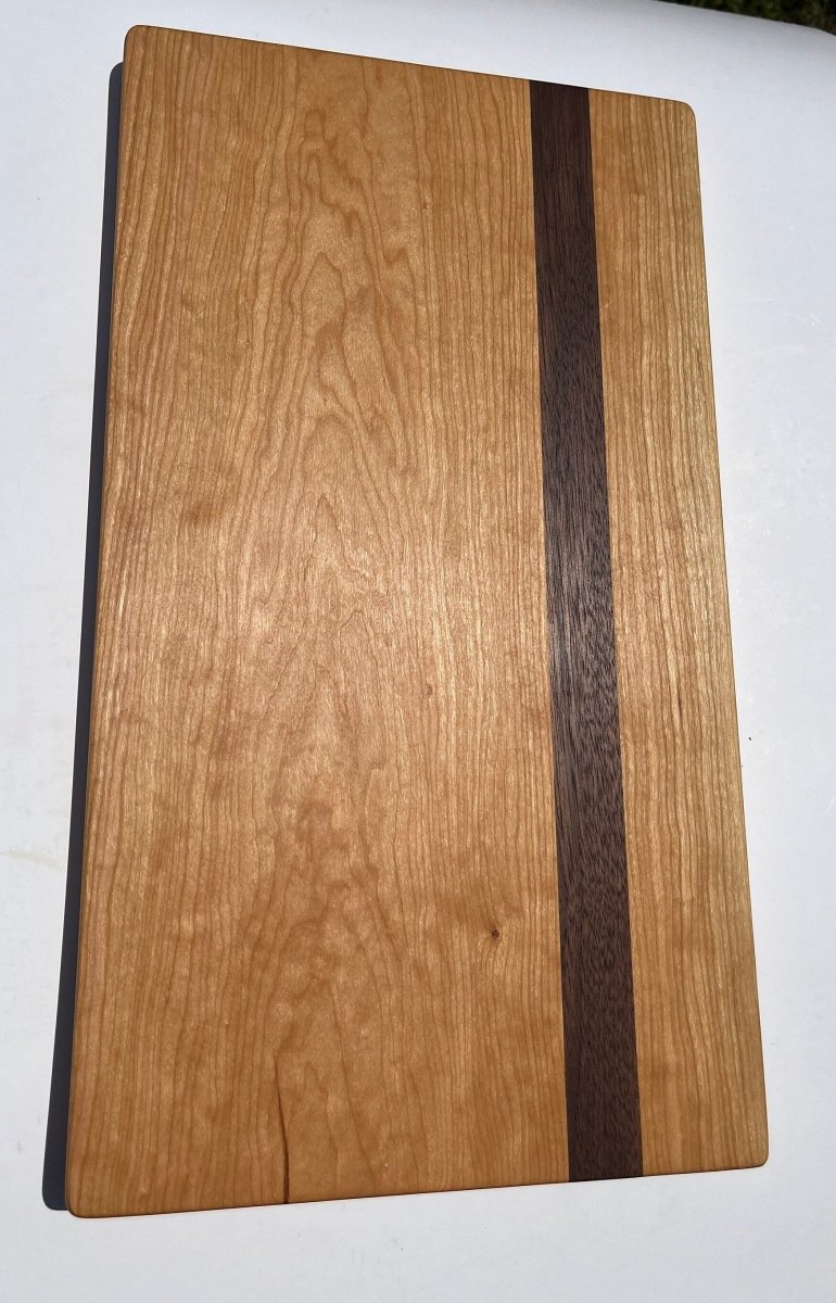 Cherry and walnut cutting board - Woodwork & Design by AJ