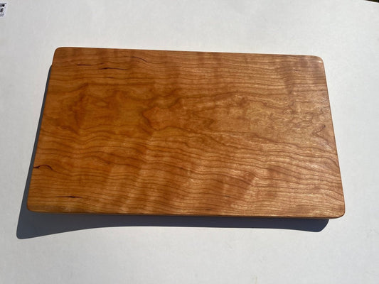 Curly cherry cutting board - Woodwork & Design by AJ