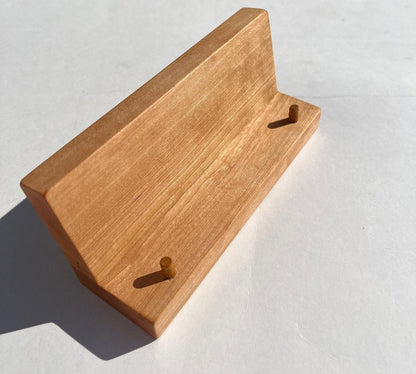 Cherry Phone Stand - Woodwork & Design by AJ