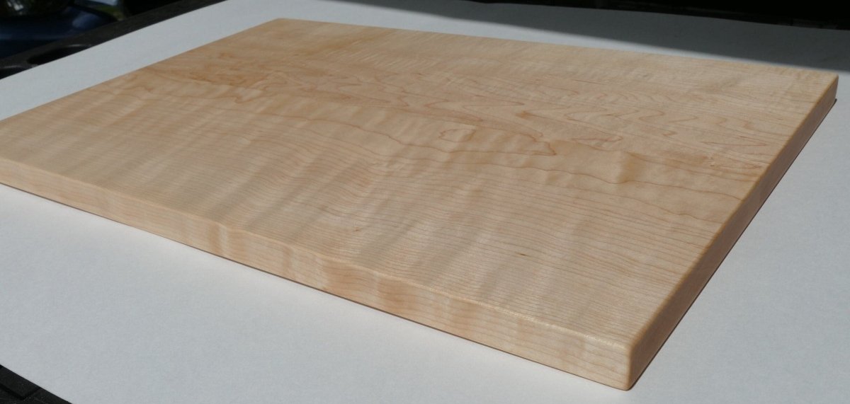 Curly Maple Cutting Board - Woodwork & Design by AJ